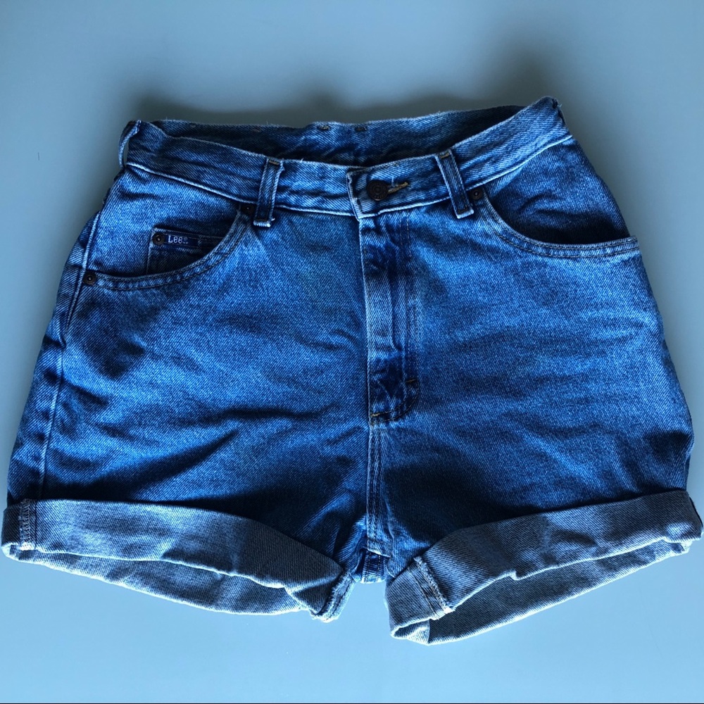 Lee Brand High Waisted Jean Shorts